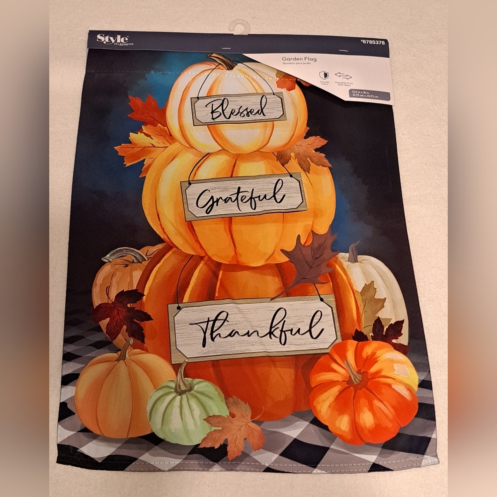 Garden Flag Pumpkin Fall Decor #6785378 Style Selections New